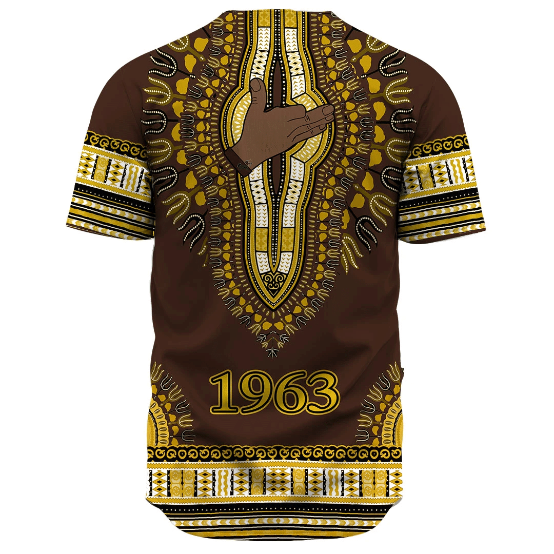 Fraternity Baseball Jersey - Iota Phi Theta Dashiki Baseball Jersey
