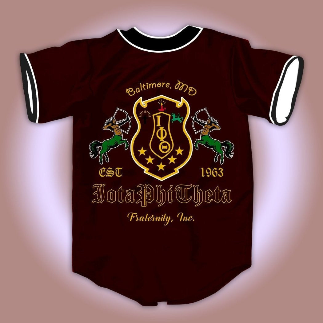 Fraternity Baseball Jersey - Iota Phi Theta Baltimore