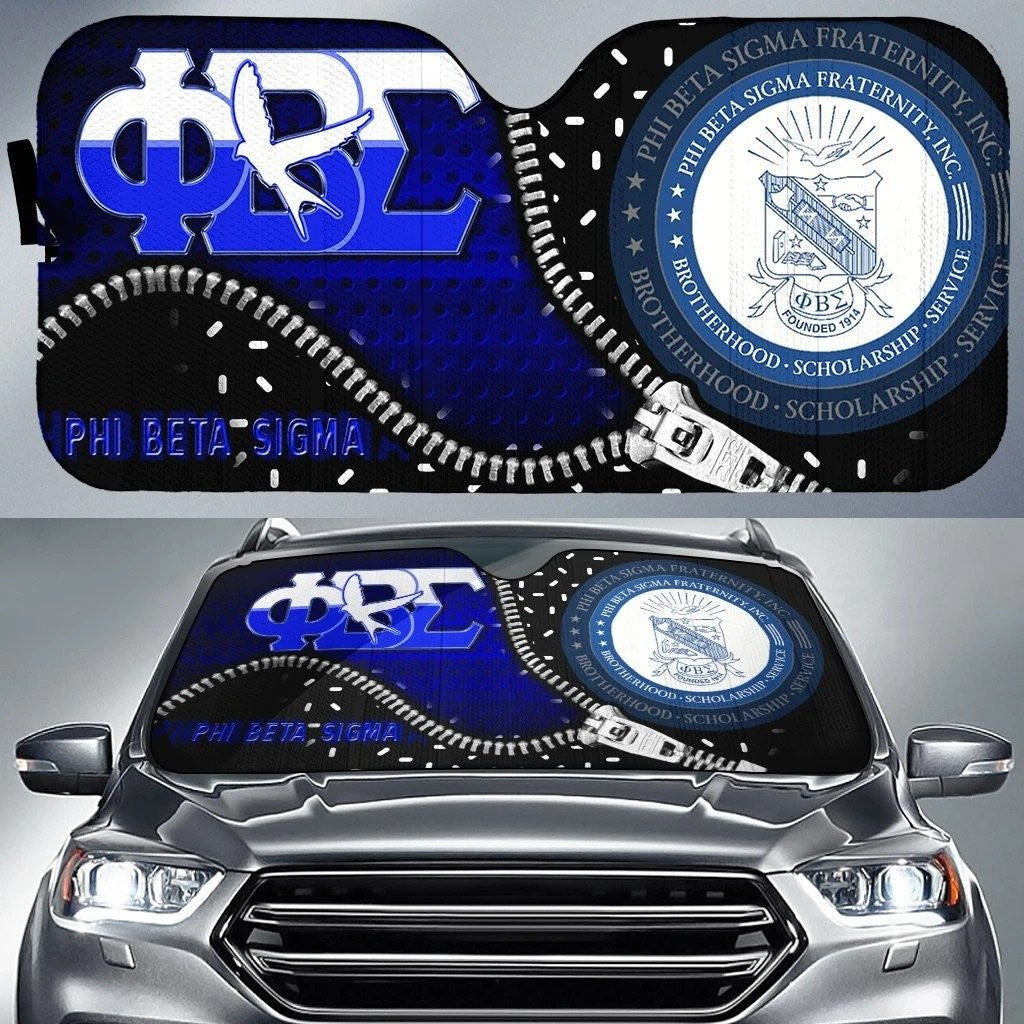 Fraternity Sun Shades - New Way Phi Beta Sigma Dove