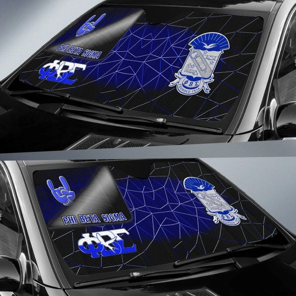 Fraternity Sun Shades - Hand Sign Phi Beta Sigma