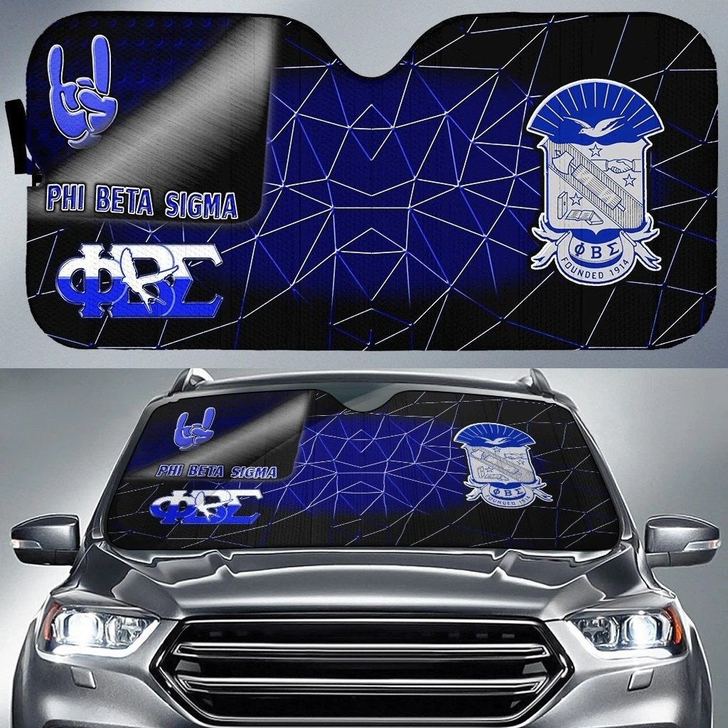 Fraternity Sun Shades - Hand Sign Phi Beta Sigma