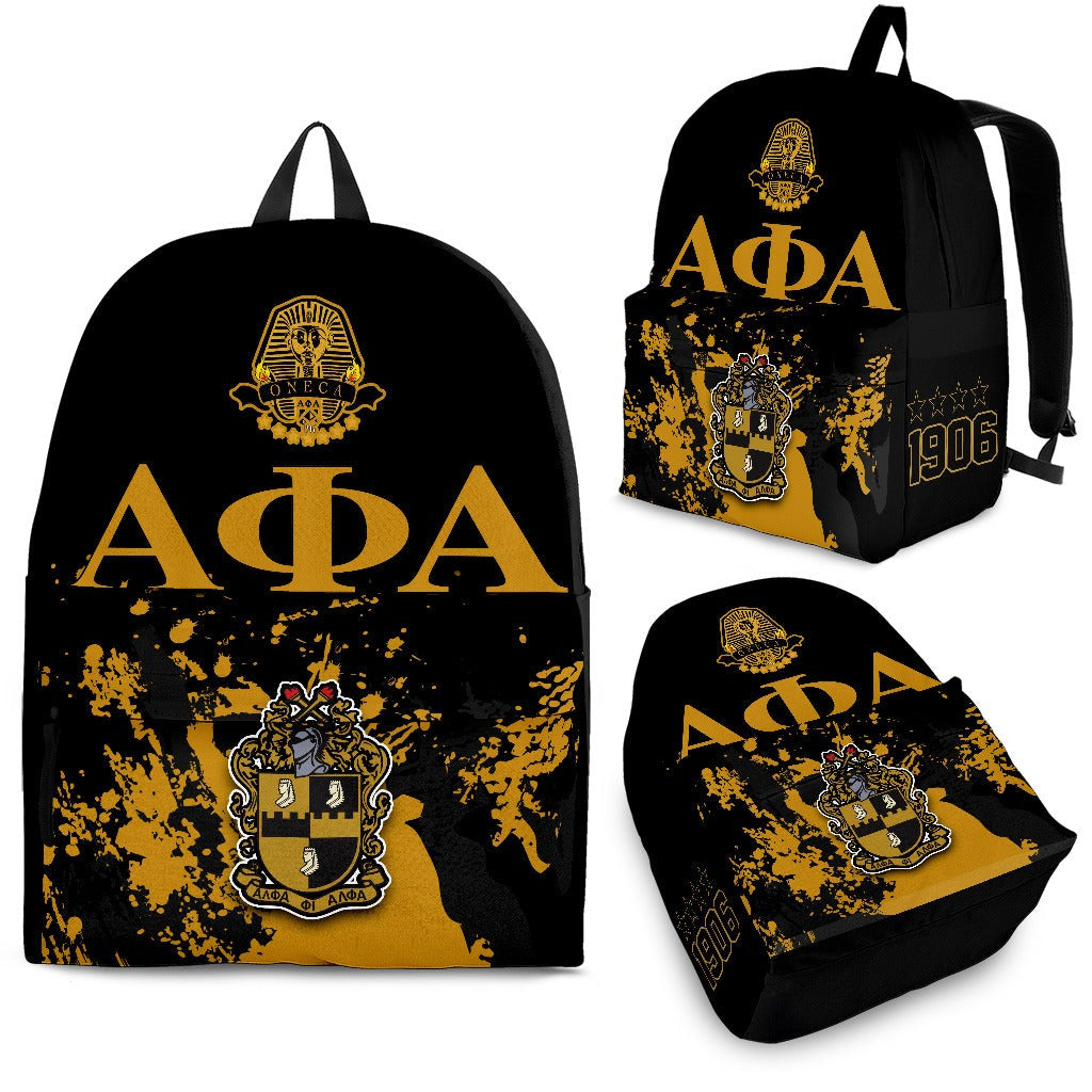Fraternity Backpack - Alpha Phi Alpha Spaint Style Ver.2