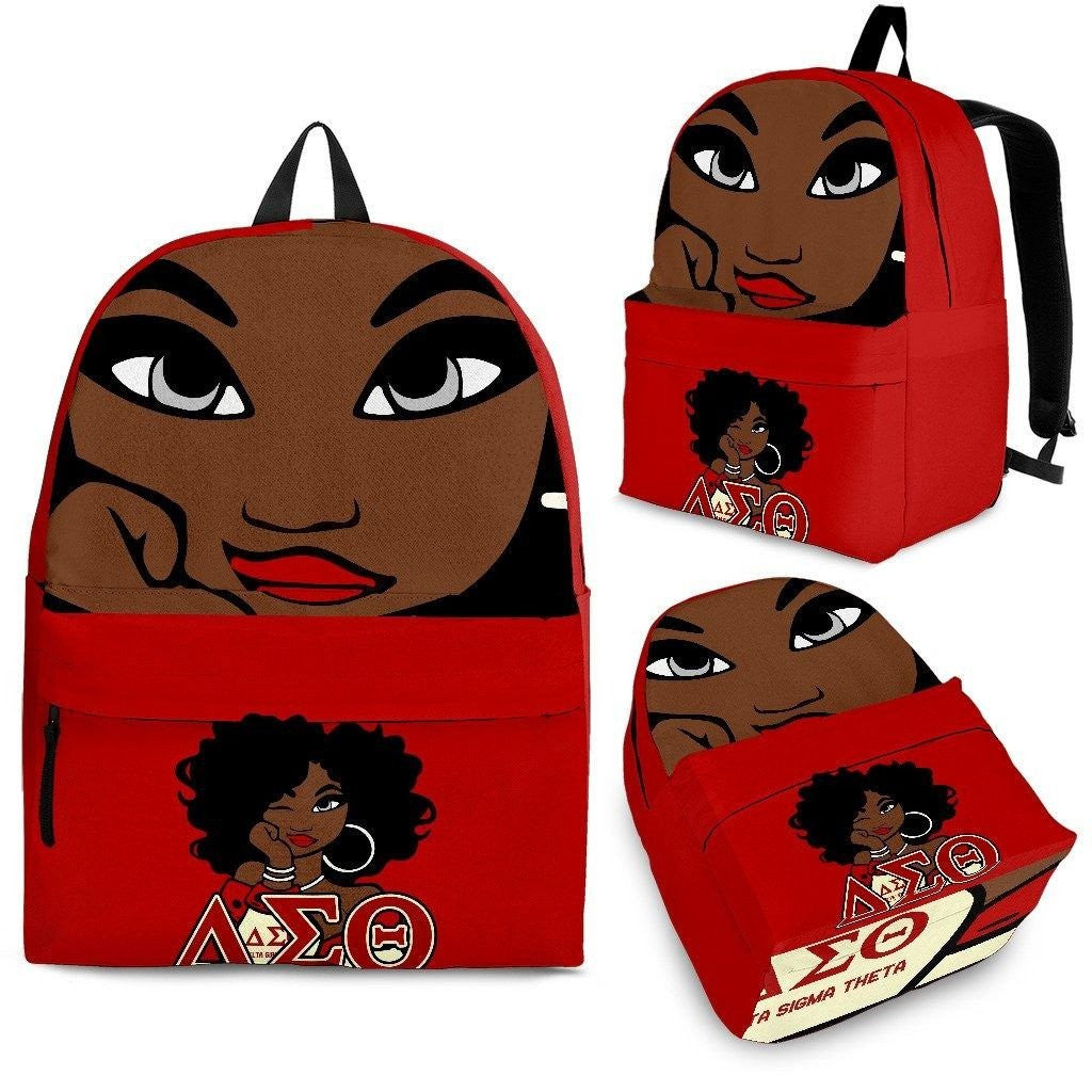 Sorority Backpack - Delta Sigma Theta Girl Backpack