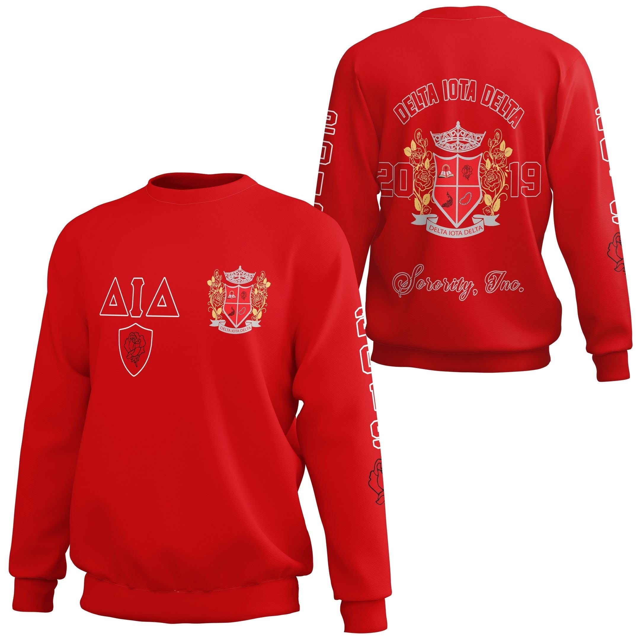 Sorority Sweatshirt - Delta Iota Delta Edsel Sweatshirt
