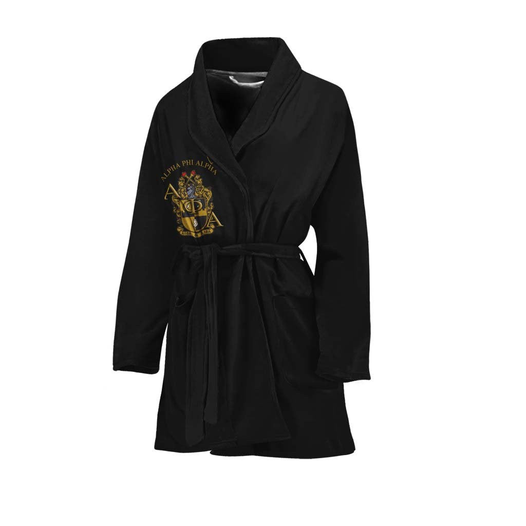 Fraternity Bath Robe - Alpha Phi Alpha Men's Bath Robe