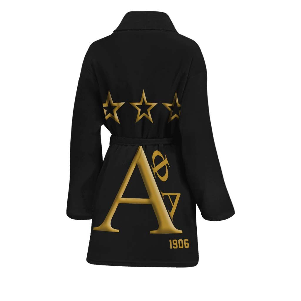 Fraternity Bath Robe - Alpha Phi Alpha Men's Bath Robe