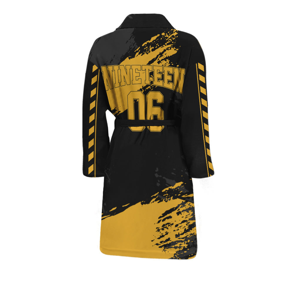 Fraternity Bath Robe - Alpha Phi Alpha Nineteen Men's Bath Robe