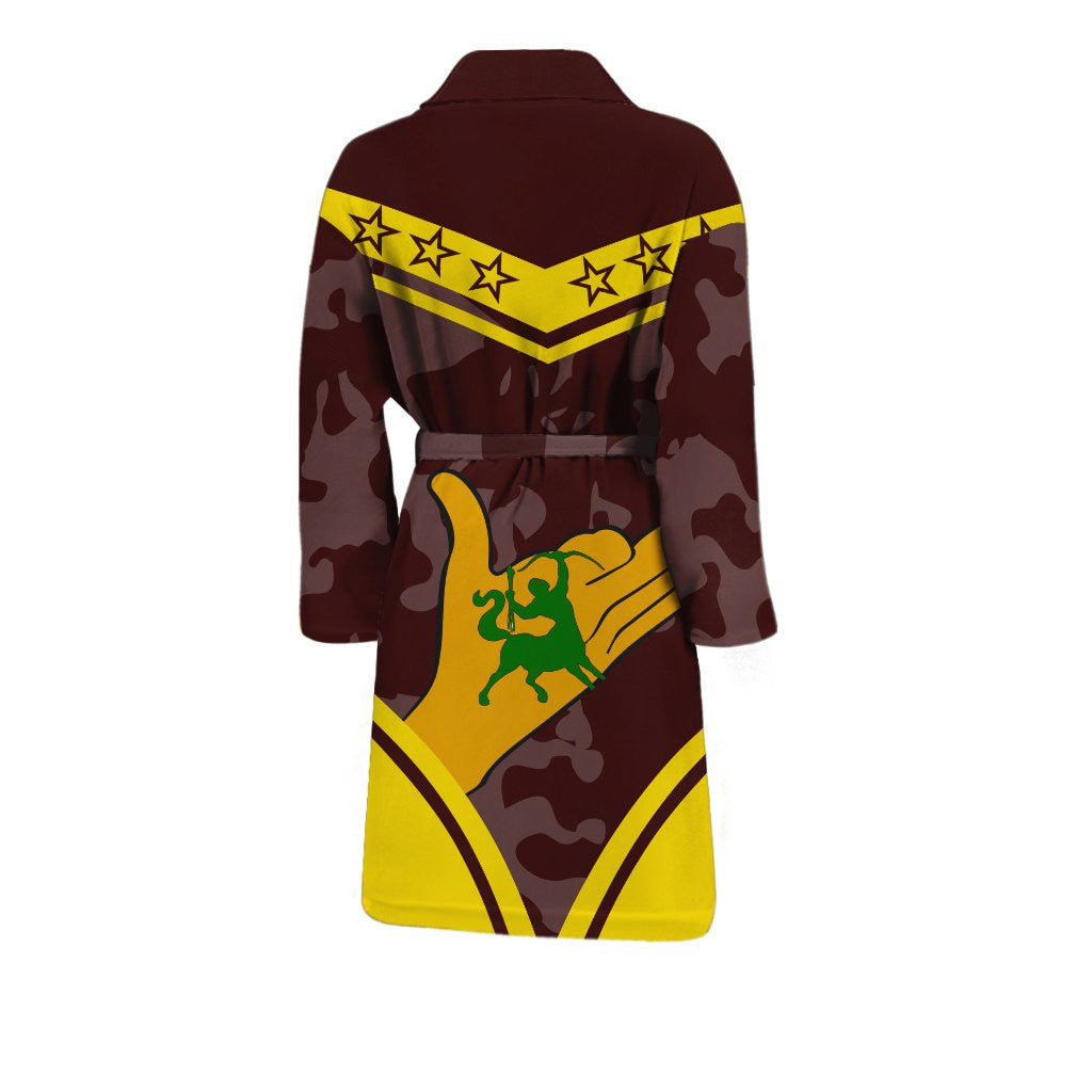 Fraternity Bath Robe - Iota Phi Theta Camouflage Men's Bath Robe