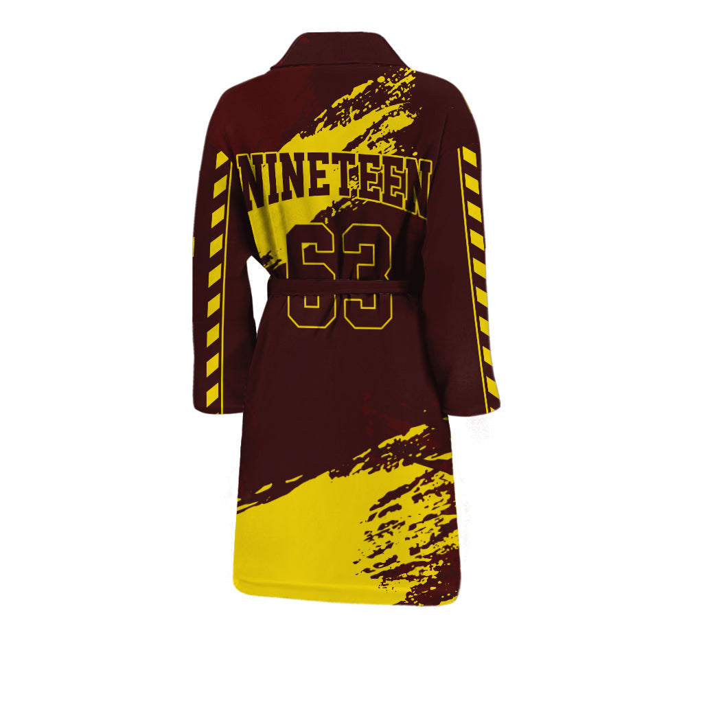 Fraternity Bath Robe - Iota Phi Theta Nineteen Men's Bath Robe