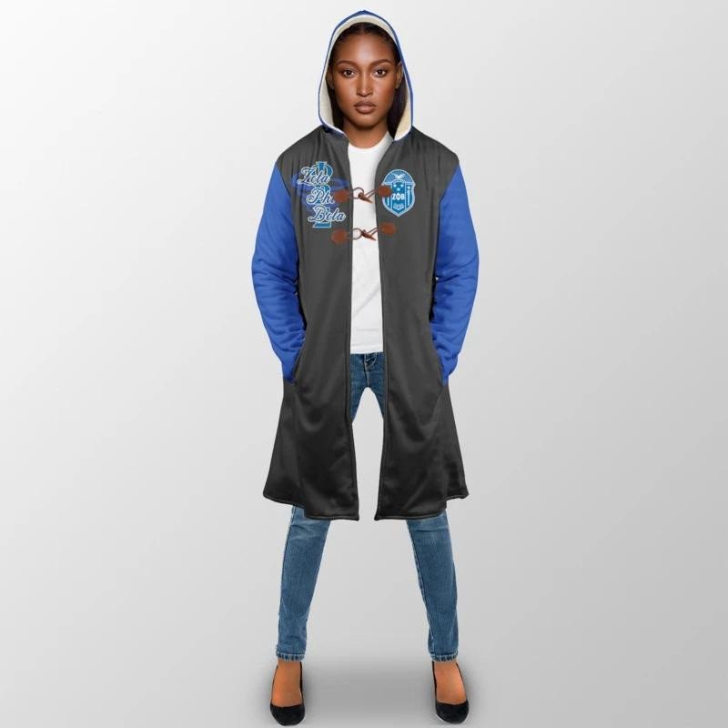 Sorority Hooded Coat - I Am Zeta Phi Beta Girl Hooded Coat