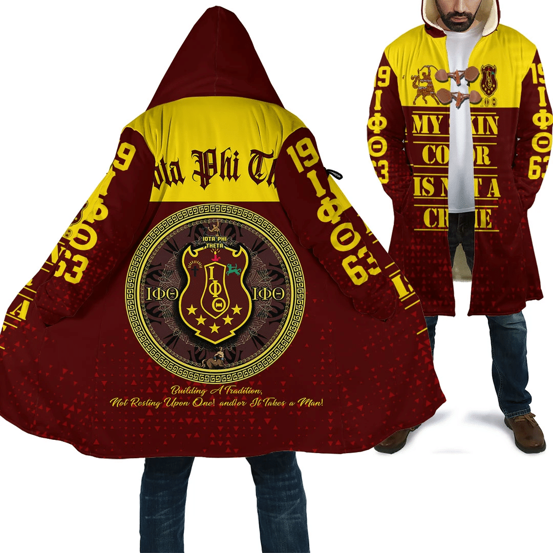 Fraternity Hooded Coat - Iota Phi Theta Hooded Coat