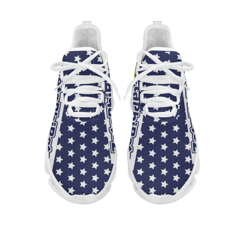 Sorority Footwear - Zeta Phi Beta Stars Clunky Sneakers