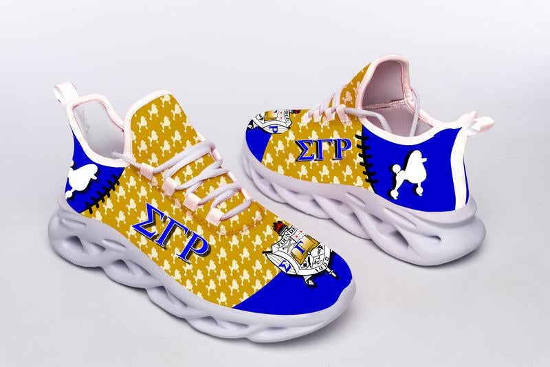 Sorority Footwear - Sigma Gamma Rho Poddles Clunky Sneakers