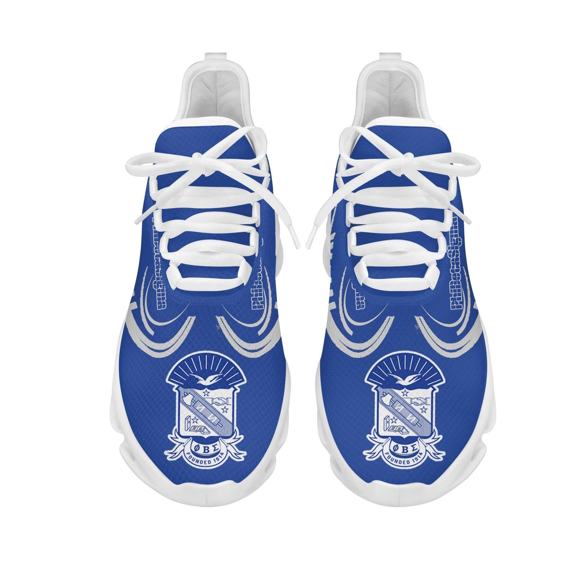 Fraternity Footwear - Phi Beta Sigma Baseball Style Clunky Sneakers