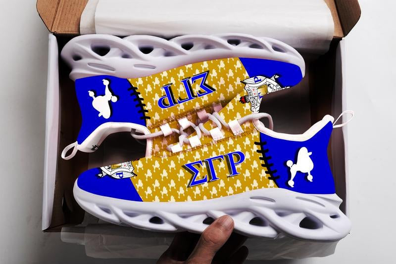 Sorority Footwear - Sigma Gamma Rho Poddles Clunky Sneakers