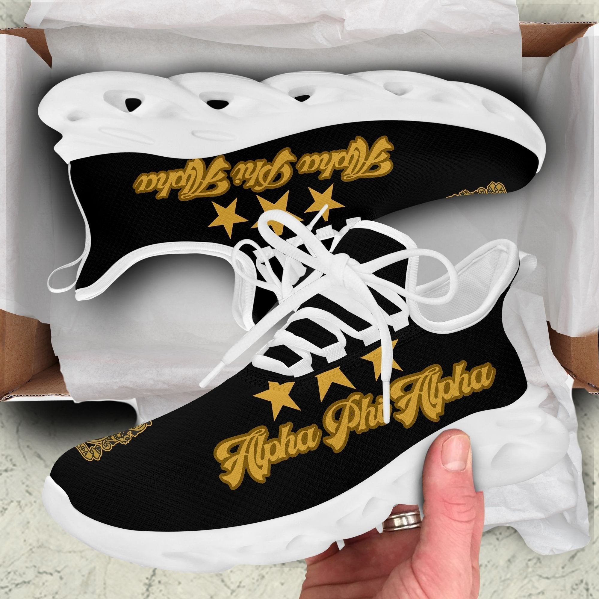 Fraternity Footwear - Alpha Phi Alpha Clunky Sneakers