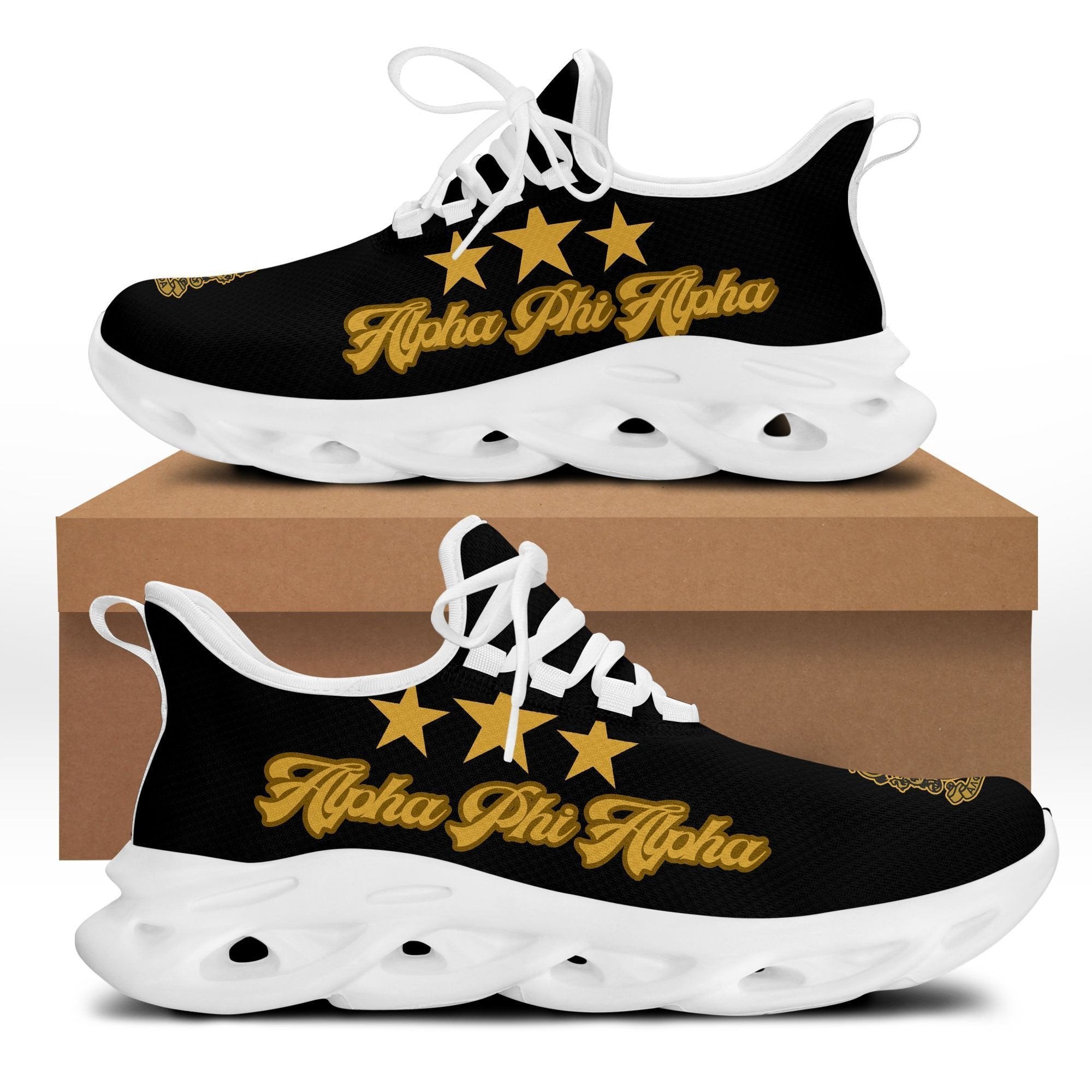 Fraternity Footwear - Alpha Phi Alpha Clunky Sneakers