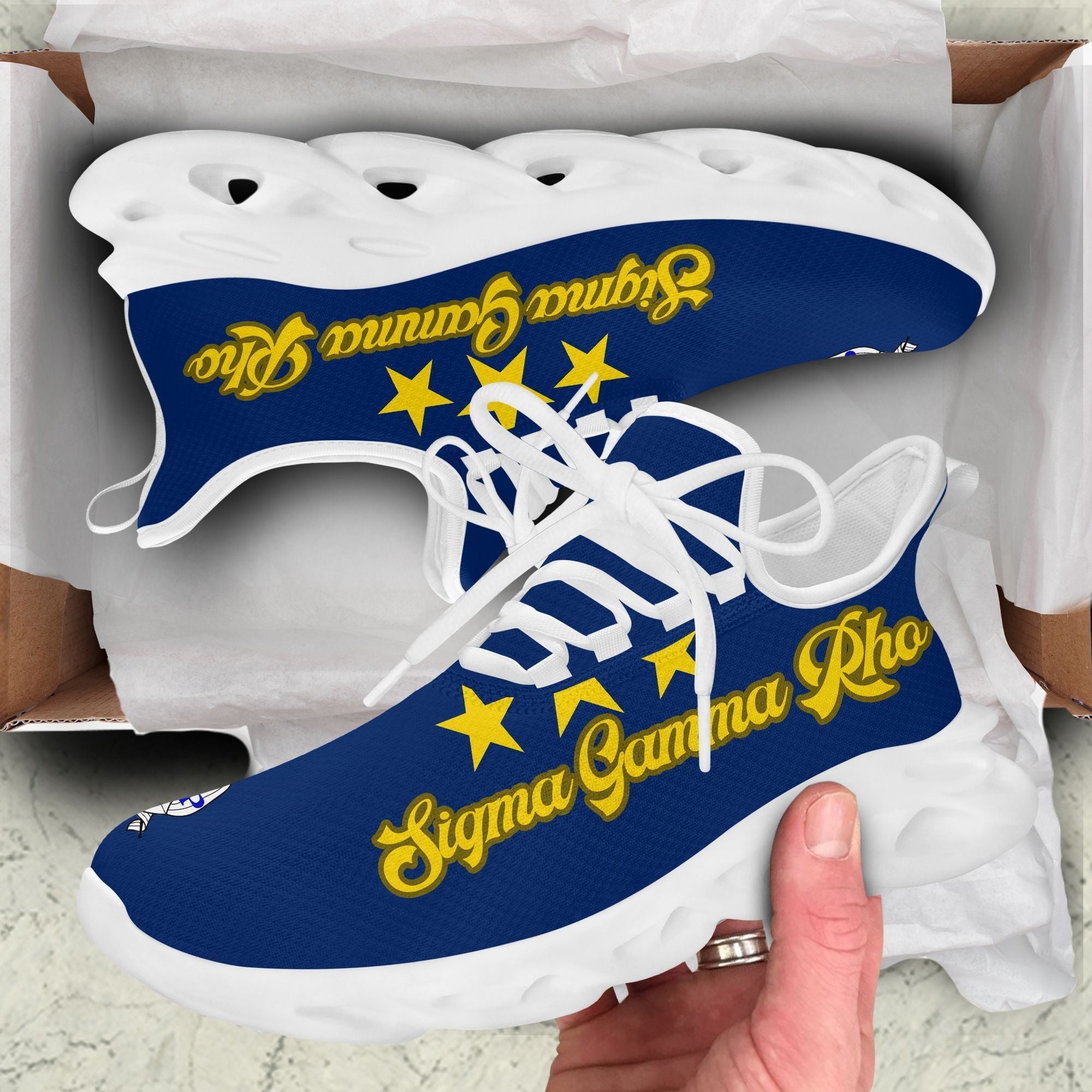 Sorority Footwear - Sigma Gamma Rho Clunky Sneakers