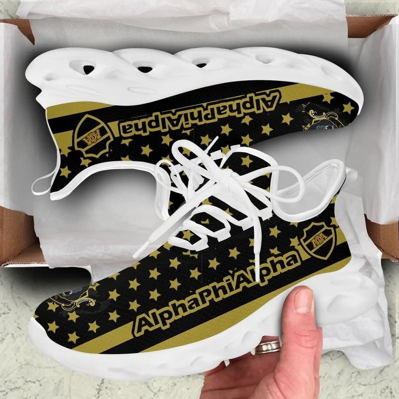 Fraternity Footwear - Alpha Phi Alpha Stars Clunky Sneakers
