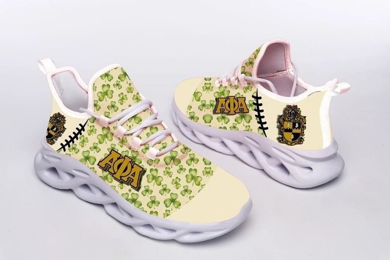 Fraternity Footwear - Shamrock Alpha Phi Alpha Clunky Sneakers