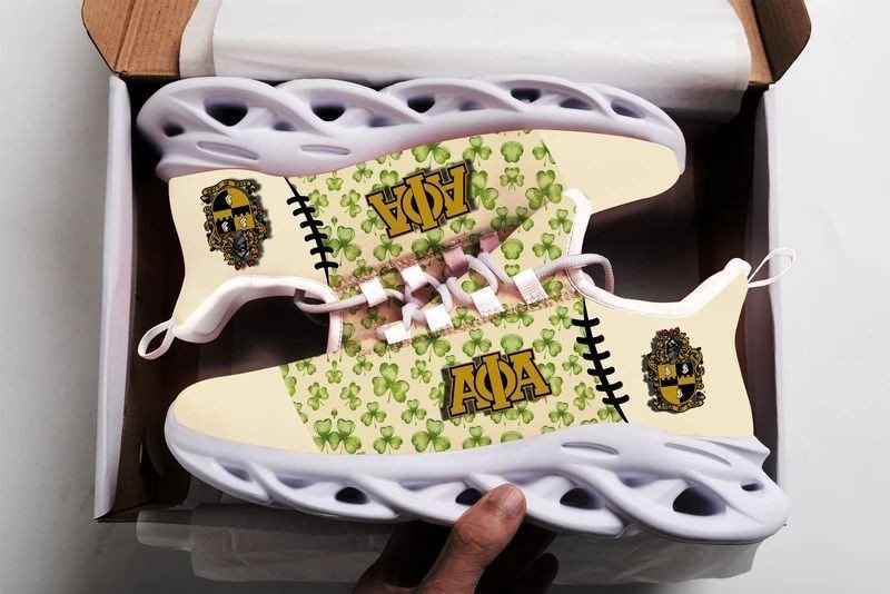 Fraternity Footwear - Shamrock Alpha Phi Alpha Clunky Sneakers
