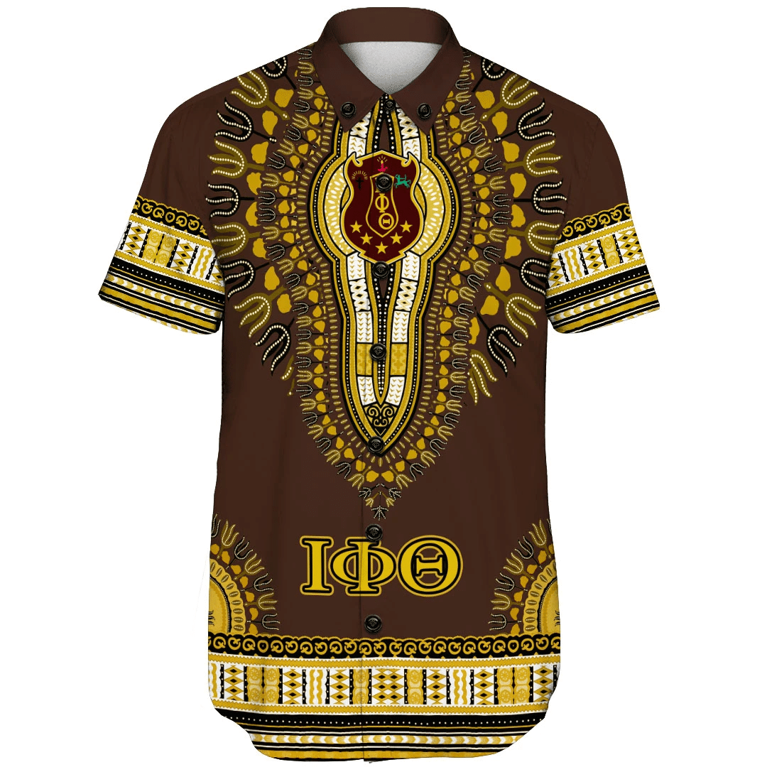 Fraternity Shirt - Iota Phi Theta Dashiki Short Sleeve Shirt
