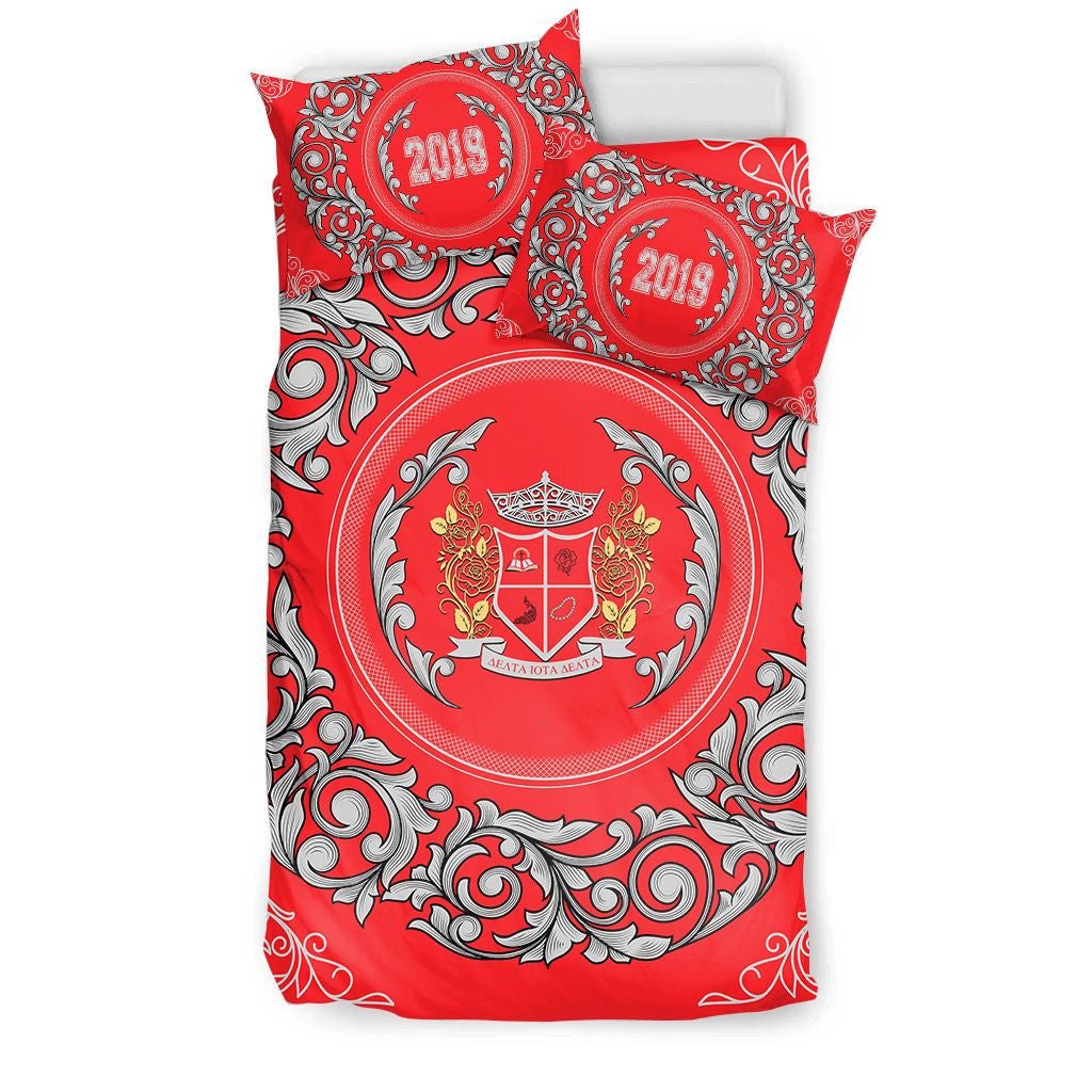Sorority Bedding Set - Delta Iota Delta Royal Bedding Set