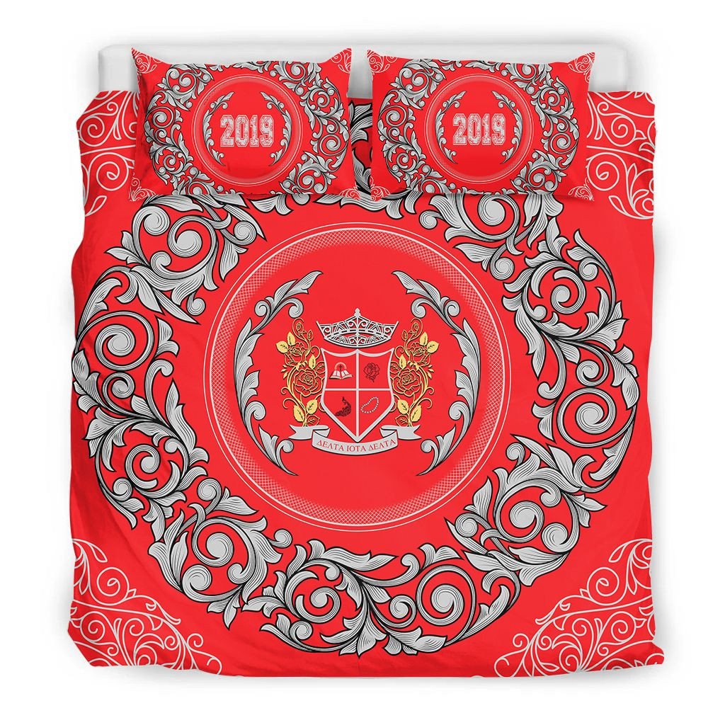 Sorority Bedding Set - Delta Iota Delta Royal Bedding Set