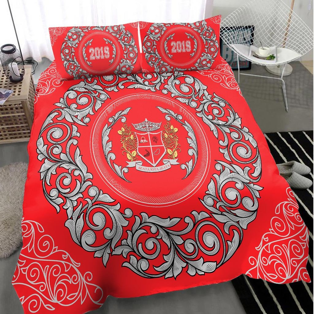 Sorority Bedding Set - Delta Iota Delta Royal Bedding Set