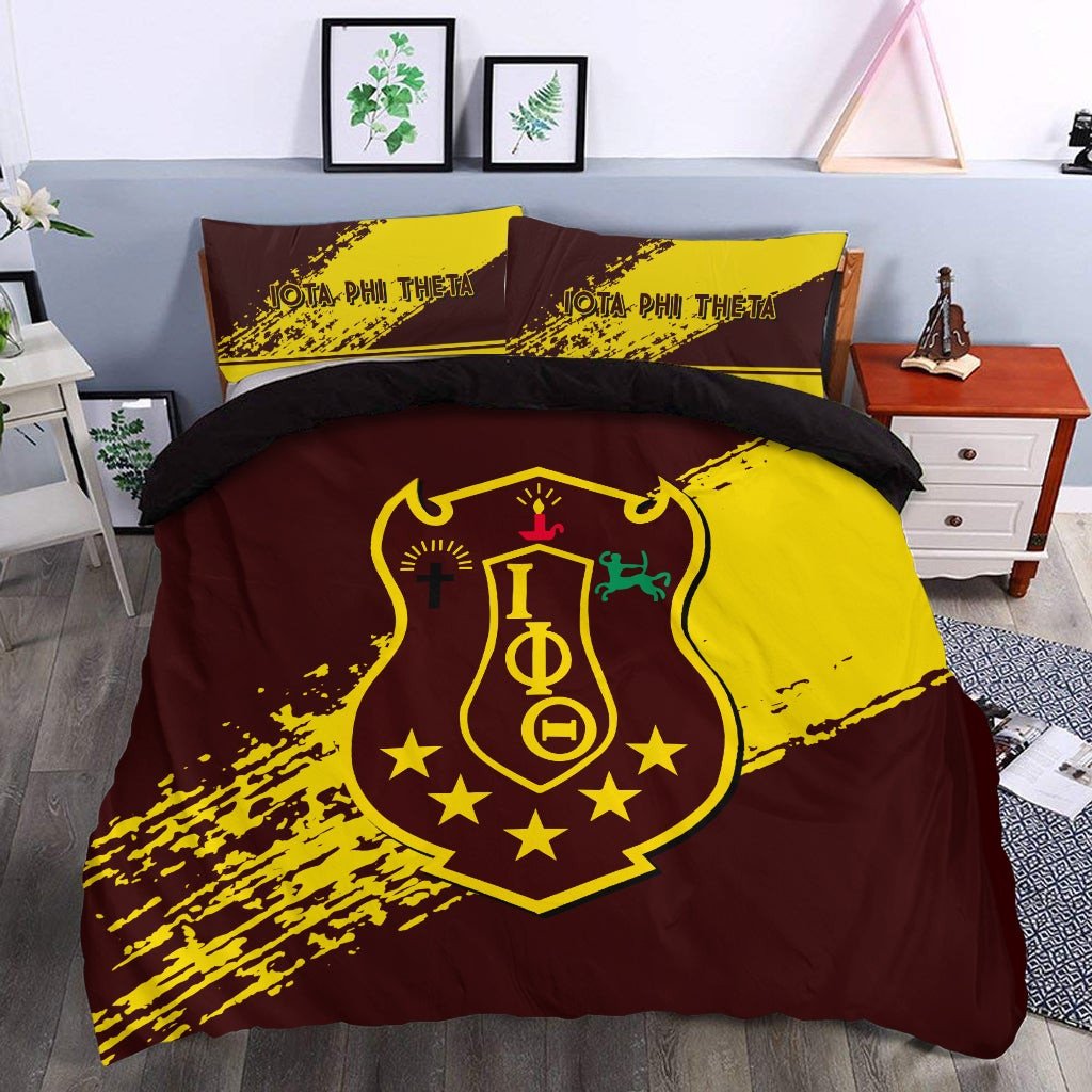 Fraternity Bedding Set - Iota Phi Theta Bedding Set Quarter Style