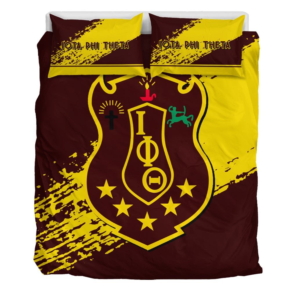 Fraternity Bedding Set - Iota Phi Theta Bedding Set Quarter Style