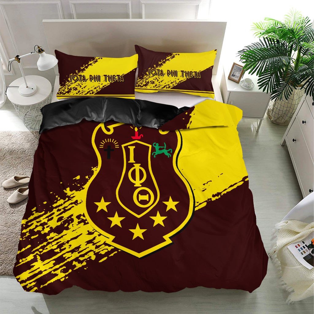 Fraternity Bedding Set - Iota Phi Theta Bedding Set Quarter Style
