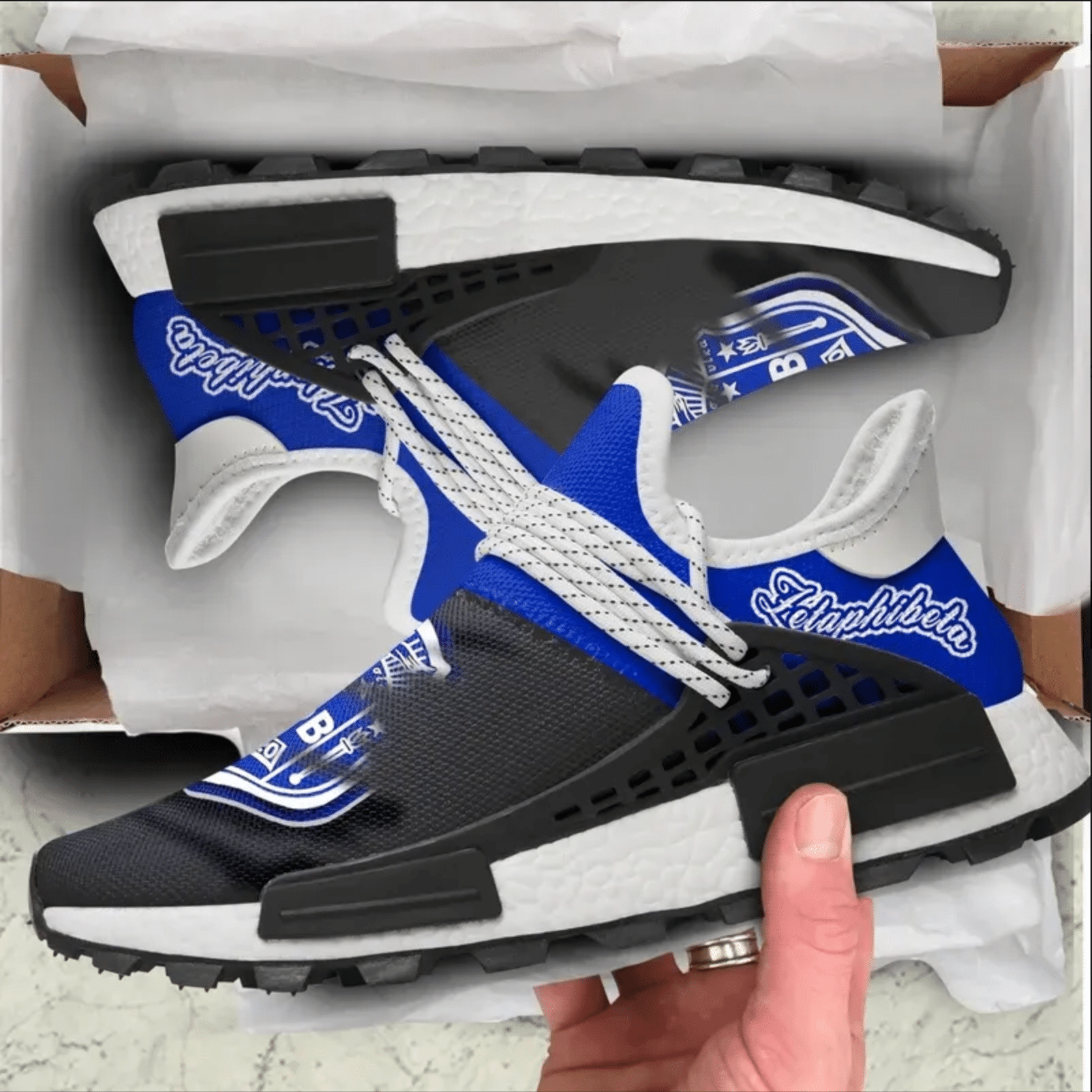Sorority Footwear - Scratch Zeta Phi Beta Blade Sneaker