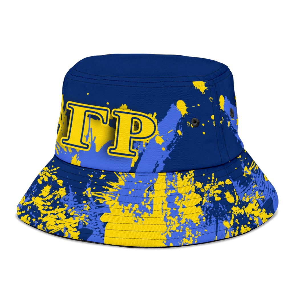 Sorority Hat - Sigma Gamma RhoSorority Bucket Hat Spaint Style