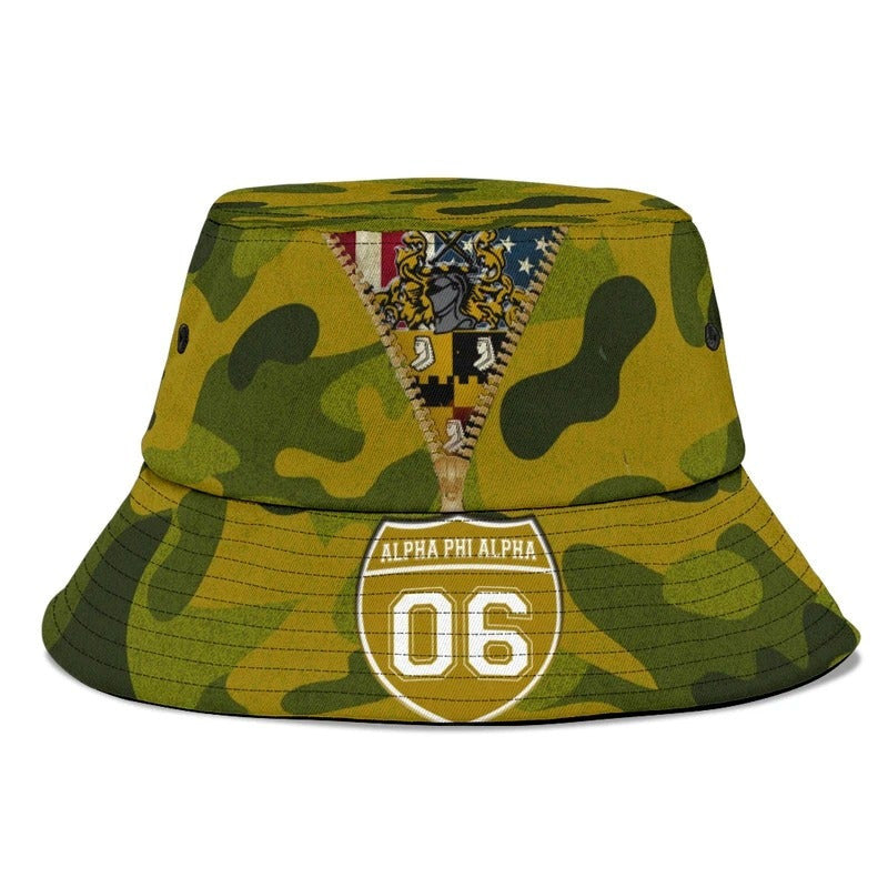 Bucket Hat - Alpha Phi Alpha Bucket Hat Broken Style