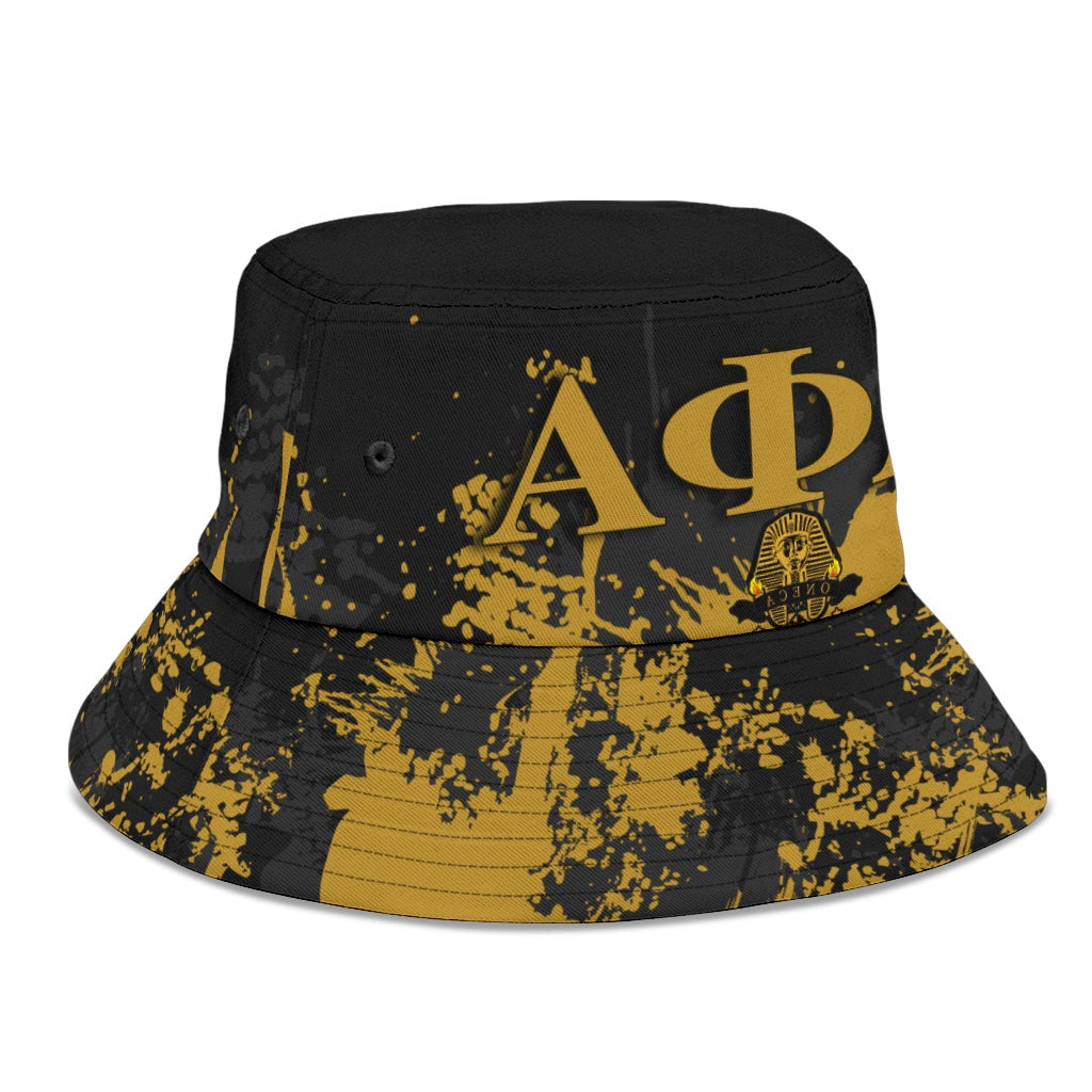 Fraternity Bucket Hat - Alpha Phi Alpha Spaint Style Ver.2