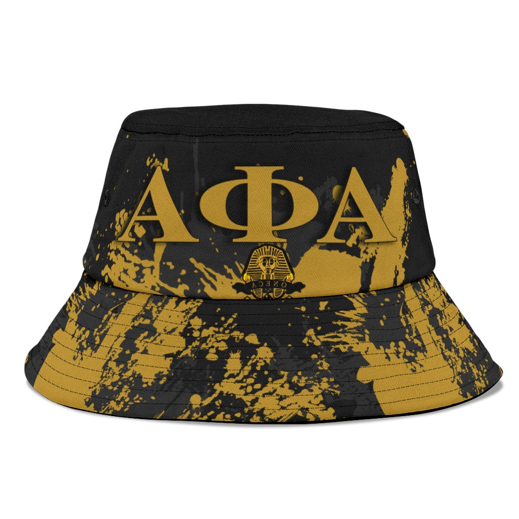 Fraternity Bucket Hat - Alpha Phi Alpha Spaint Style Ver.2