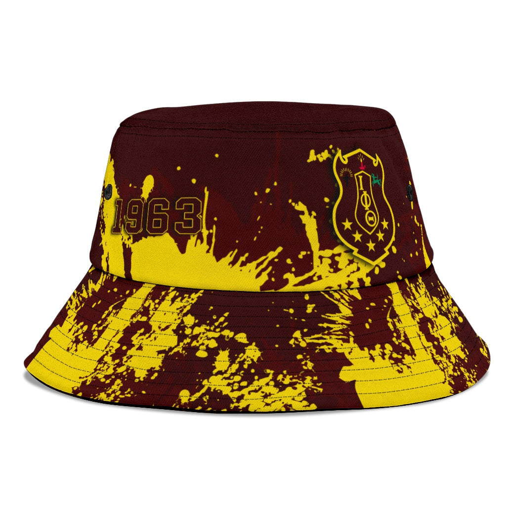 Fraternity Bucket Hat - Iota Phi Theta Spaint Style