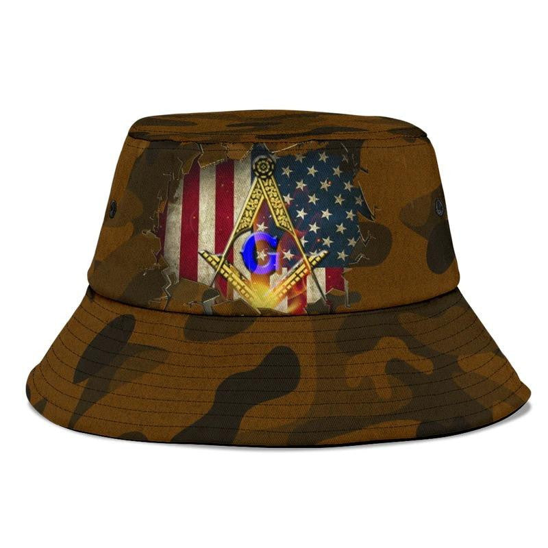 Fraternity Bucket Hat -  Freemasonry Bronken Style