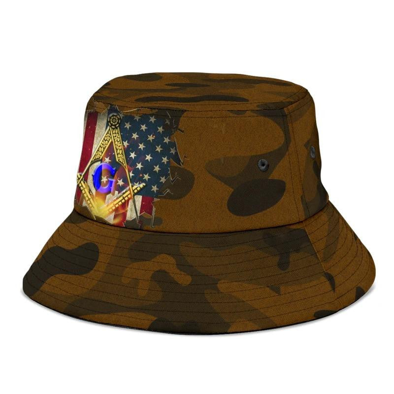 Fraternity Bucket Hat -  Freemasonry Bronken Style
