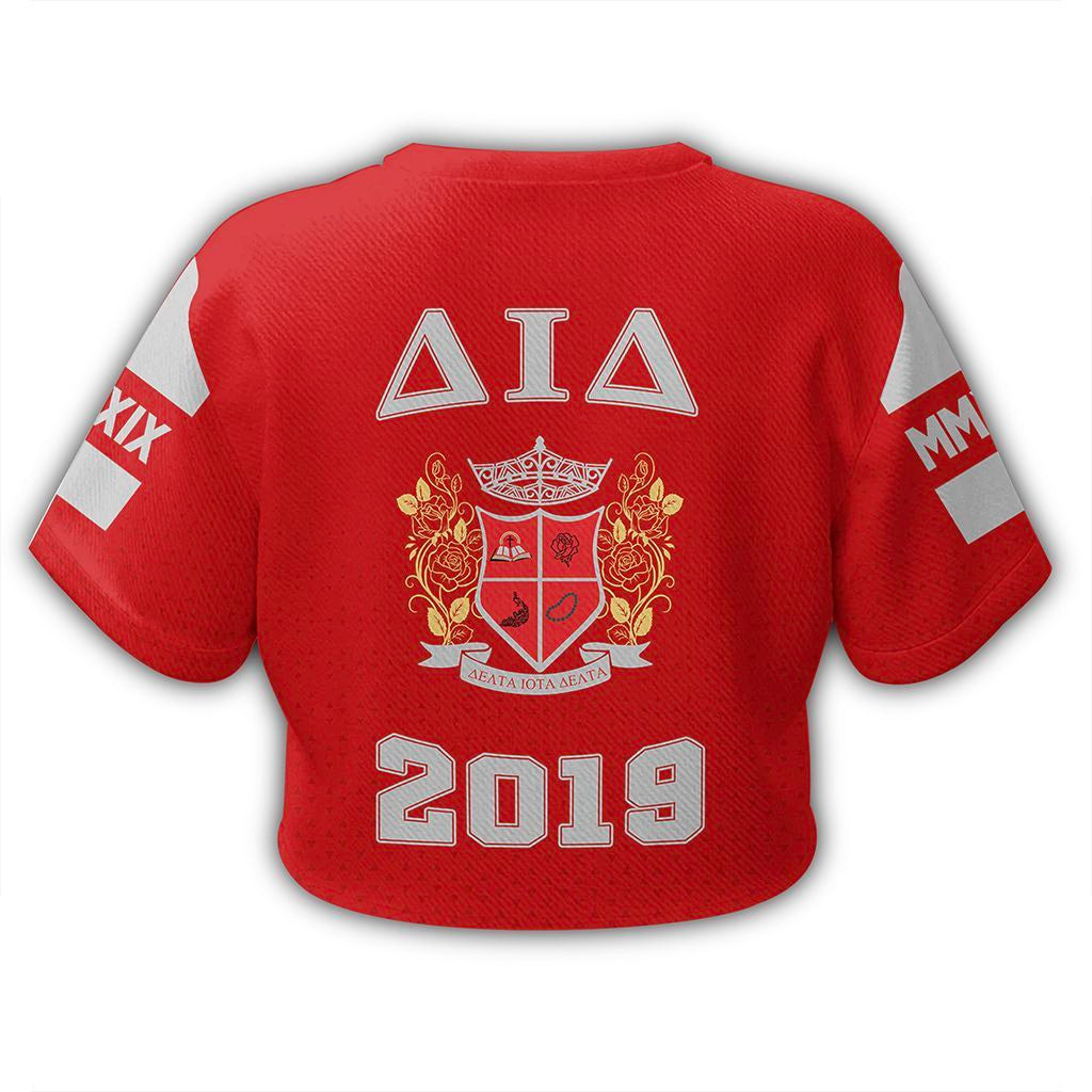 Sorority T-Shirt - MCM Delta Iota Delta Croptop T-Shirt