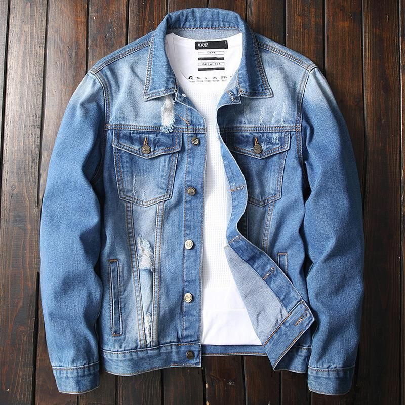 Sorority Jacket - Delta Iota Delta Denim Jacket Smear Style