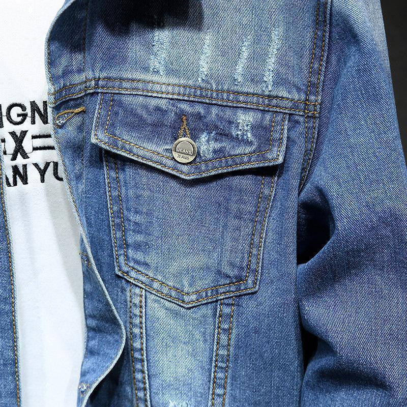 Sorority Jacket - Zeta Phi Beta Denim Jacket Alphabet