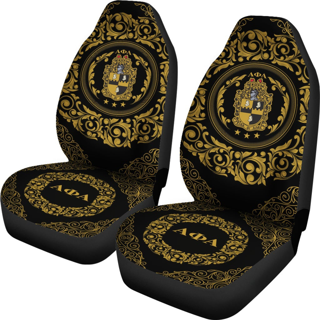 Fraternity Car Seat Cover - Alpha Phi Alpha Car Seat Cover Fraternity