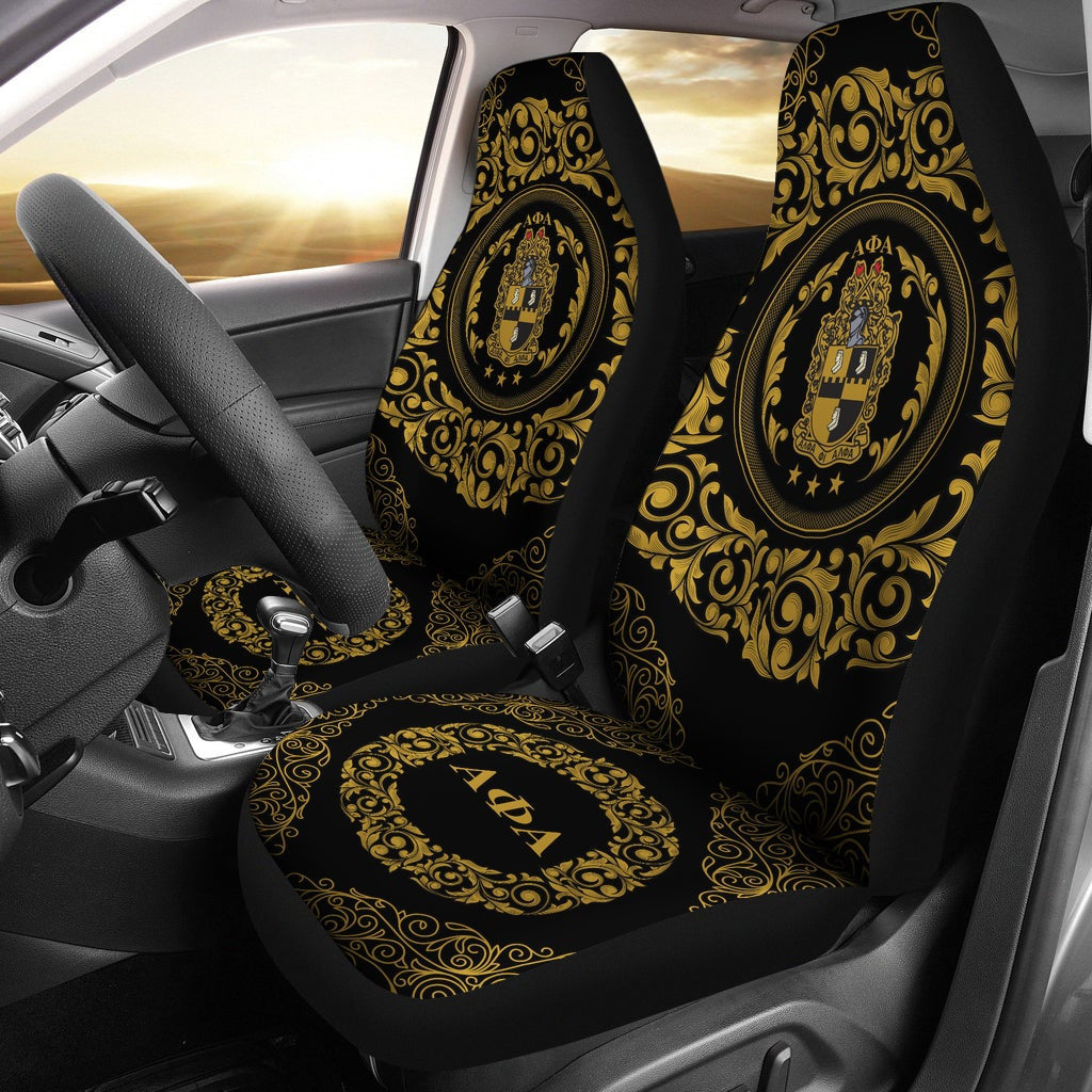 Fraternity Car Seat Cover - Alpha Phi Alpha Car Seat Cover Fraternity