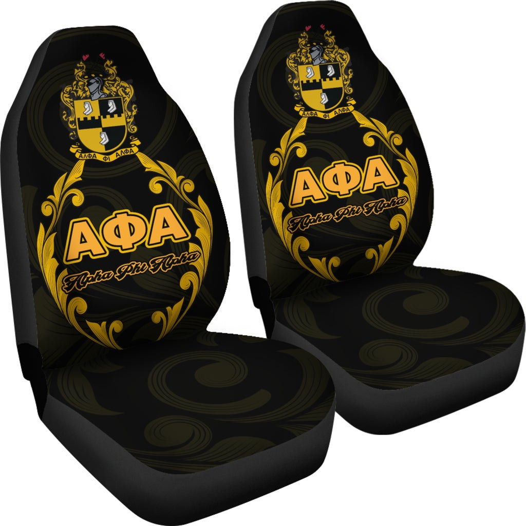 Fraternity Car Seat Cover - Alpha Phi Alpha Car Seat Cover Fraternity (Set of 2)
