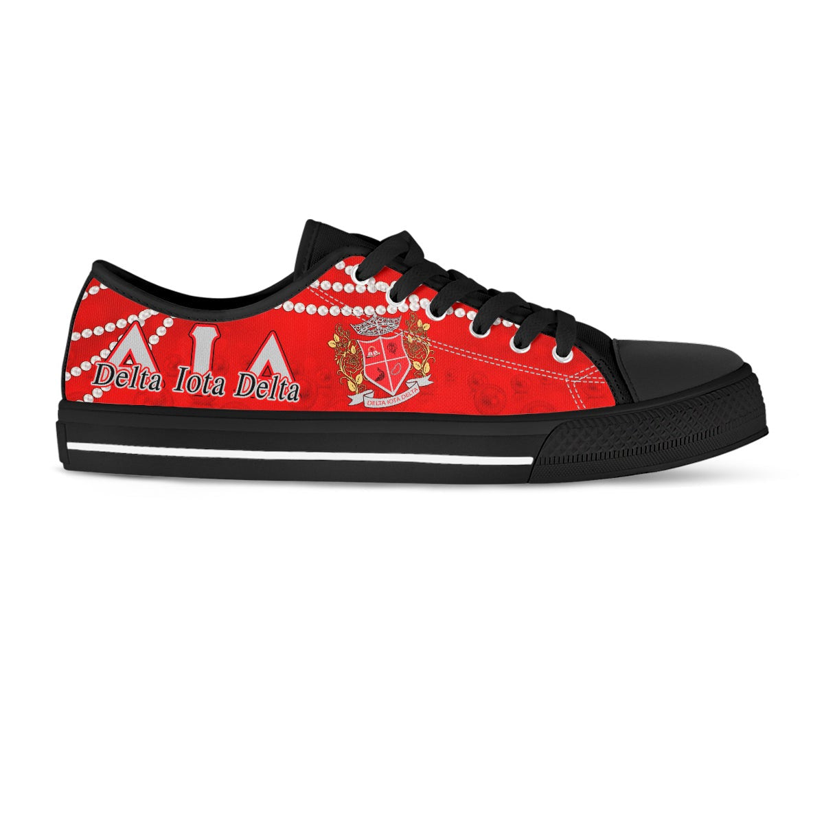 Sorority Footwear - Delta Iota Delta Pearl Low Top Shoes