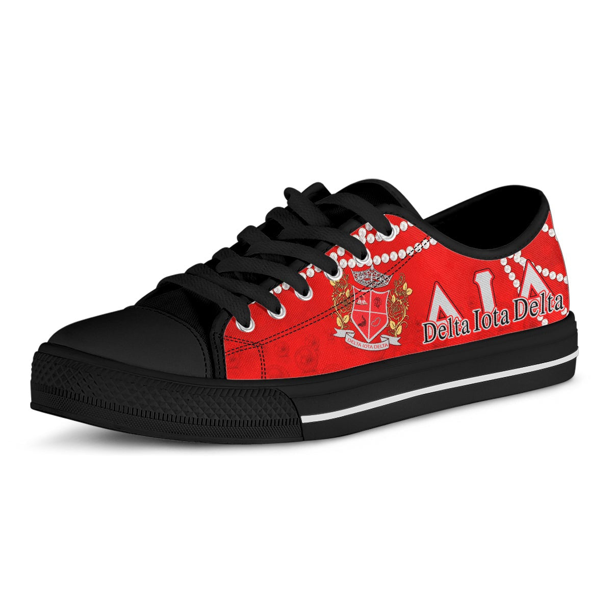 Sorority Footwear - Delta Iota Delta Pearl Low Top Shoes