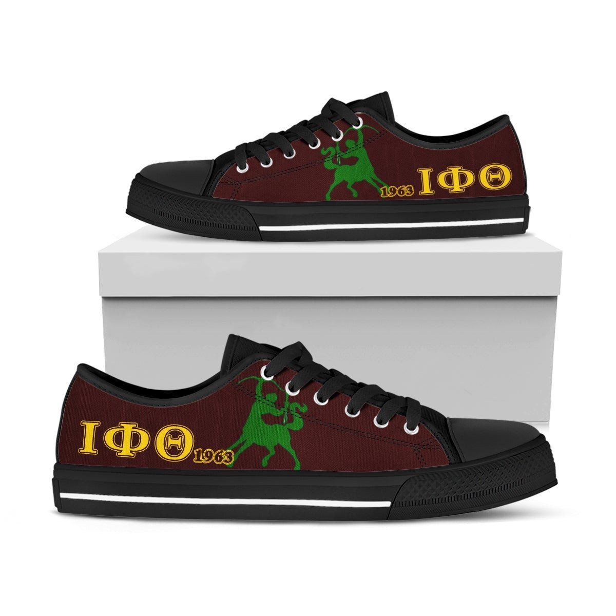 Fraternity Footwear - Iota Phi Theta Simple Low Top Shoe