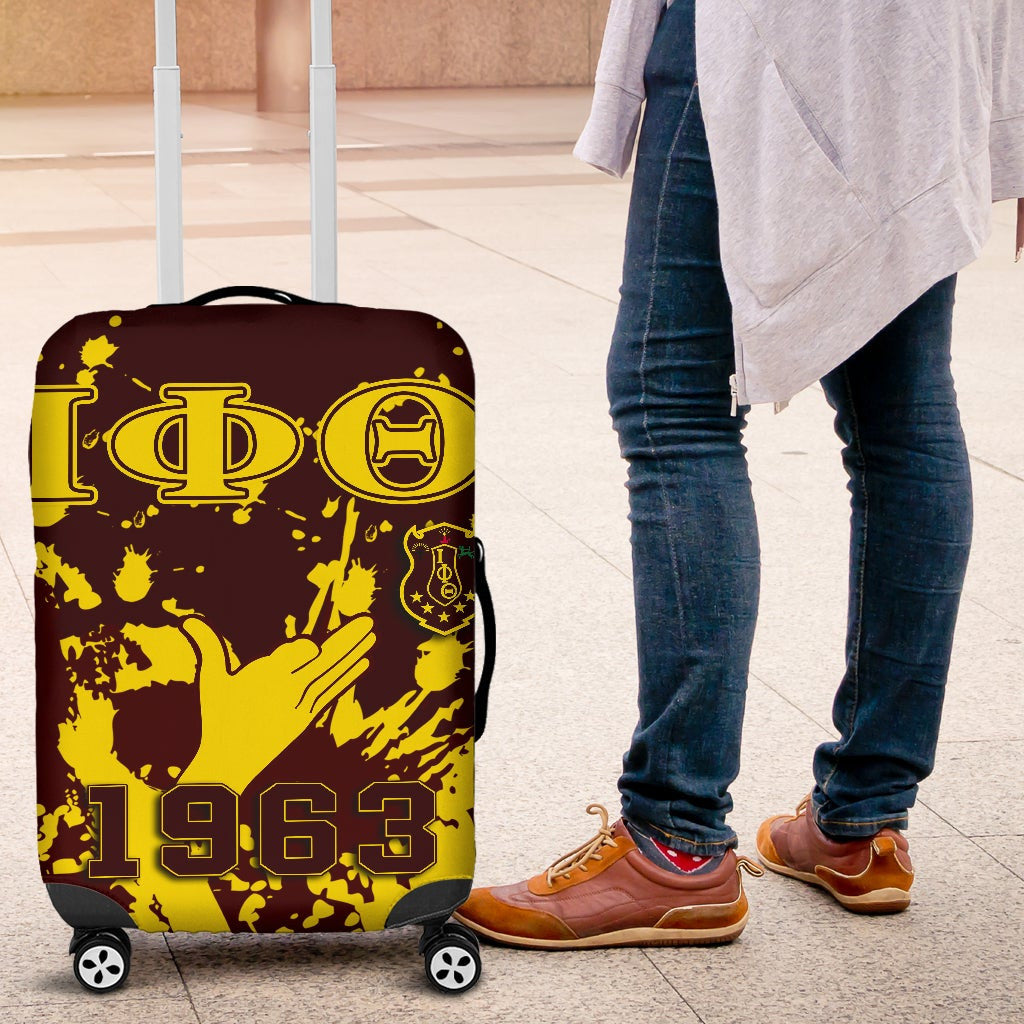 Fraternity Luggage Cover - Iota Phi Theta - Spaint Style